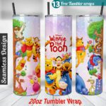 Pooh tumbler wrap