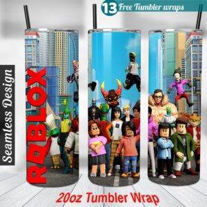 Roblox tumbler wrap