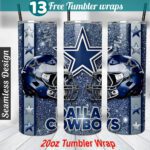 Dallas Cowboys tumbler wrap