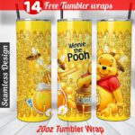 Pooh tumbler wrap