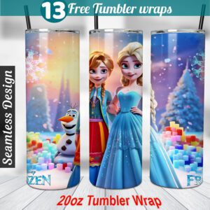 Princess Tumbler Wrap