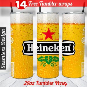 Heineken Tumbler Wrap