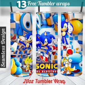 Sonic tumbler wrap