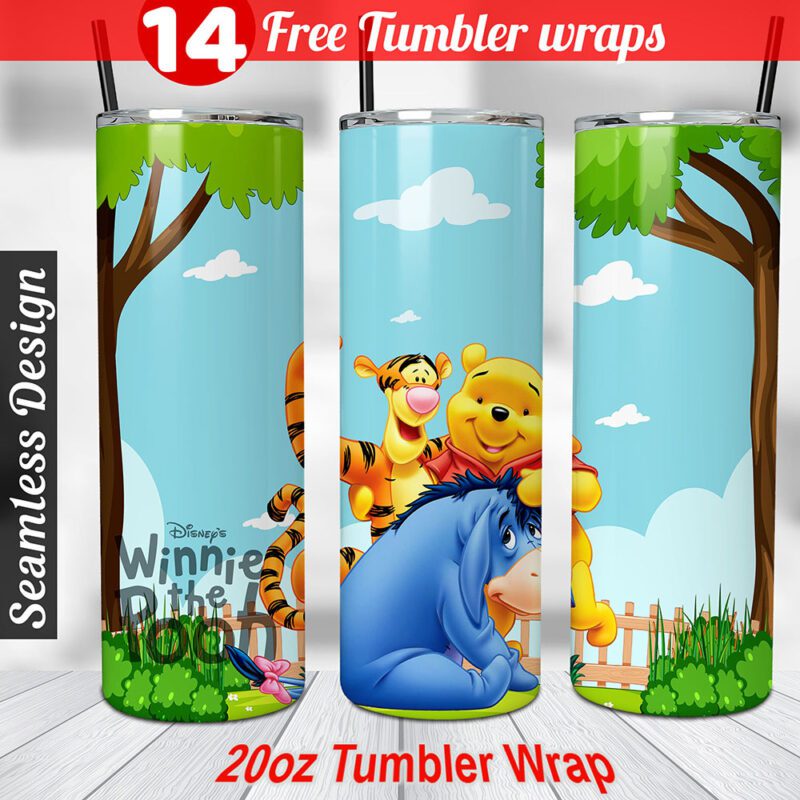 eeyore tumbler wrap