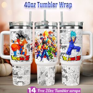 Dragon Ball z tumbler png