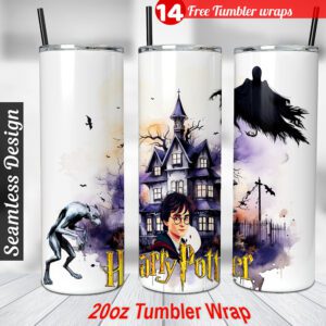 Harry Potter tumbler wrap