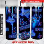 Houston Texans tumbler wrap