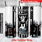 Raiders tumbler wrap