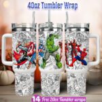 Avengers tumbler wrap