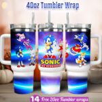 Sonic tumbler wrap