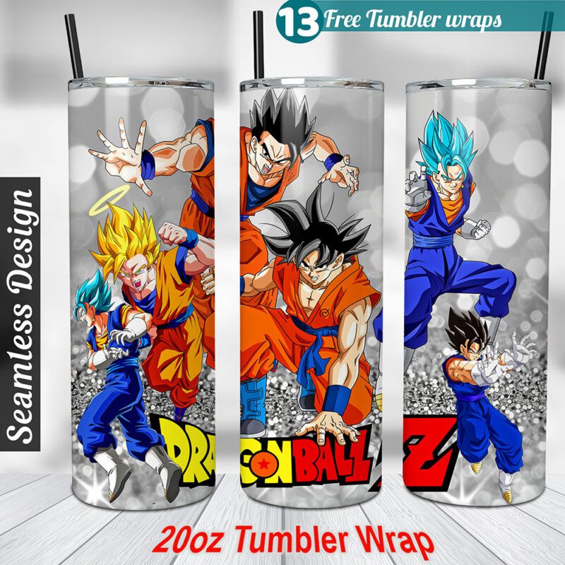 Dragon Ball z tumbler wrap