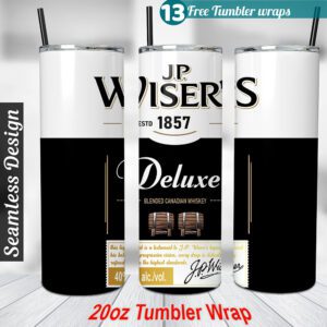 Wisers Whiskey tumbler wrap