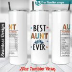 Aunt tumbler wrap