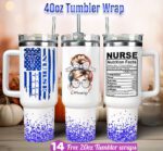 Nurse tumbler wrap