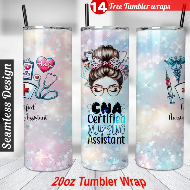 CNA tumbler wrap