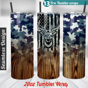 Hunter tumbler wrap