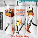 Carpenter tumbler wrap