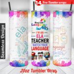 ELA Teacher tumbler