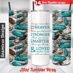 Affirmative tumbler wrap