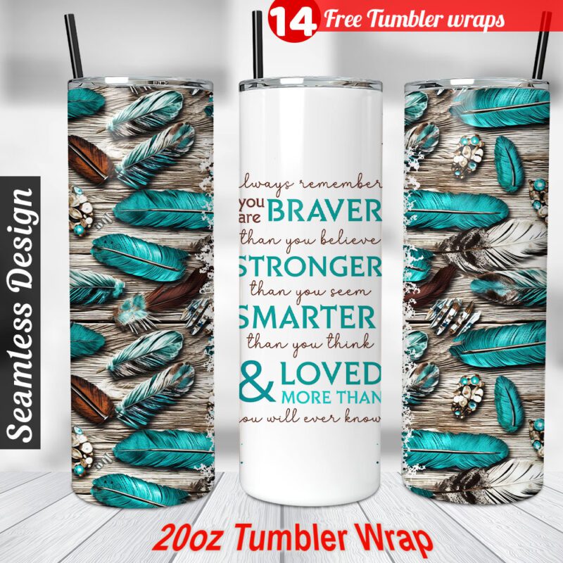 Affirmative tumbler wrap