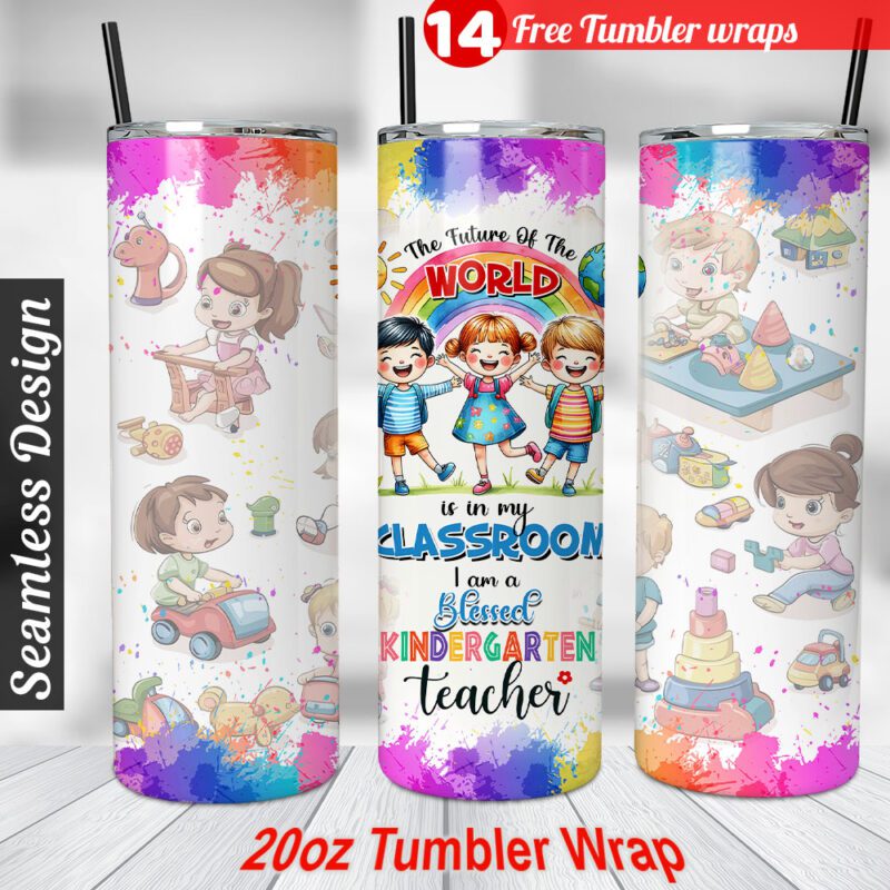 Kindergarten Teacher tumbler