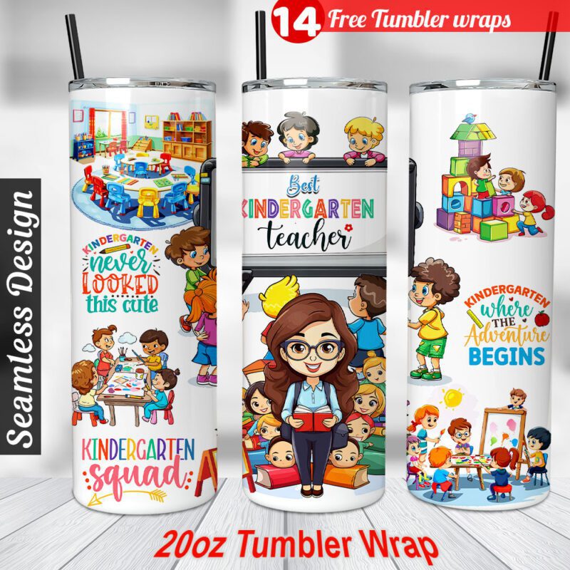 Kindergarten Teacher tumbler